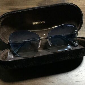 Tom Ford Blue Gradient Sunglasses